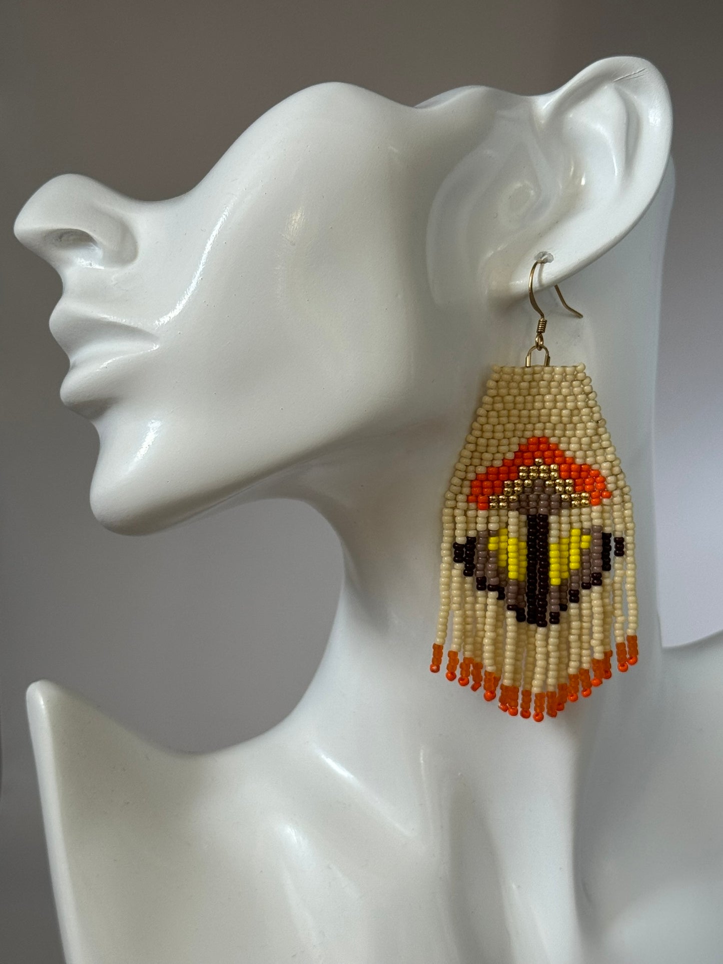 Retro Flora - Orange