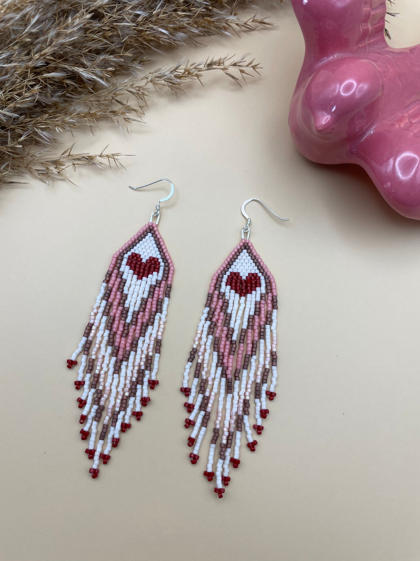 Heart frangie - Pink