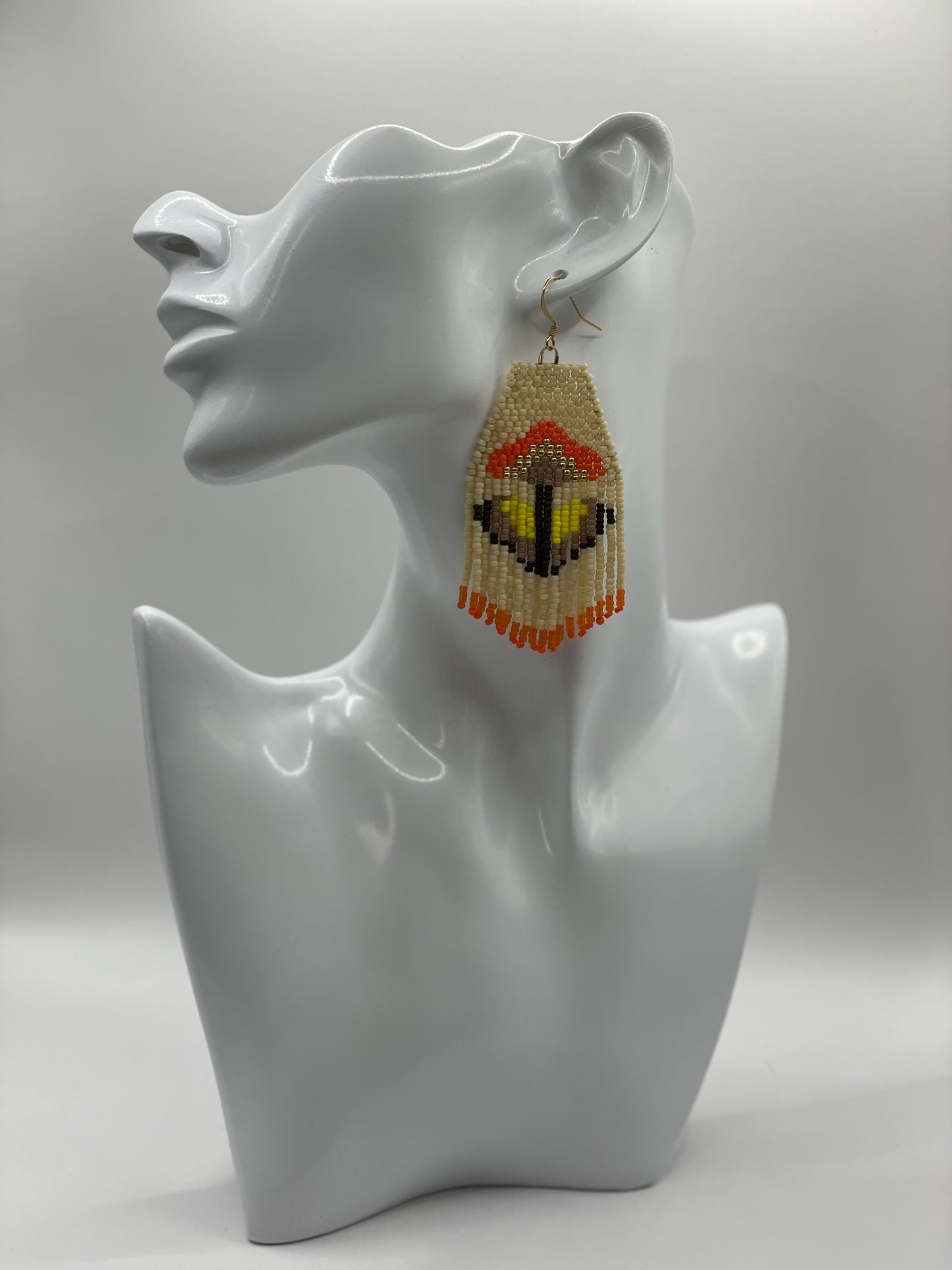 Retro Flora - Orange