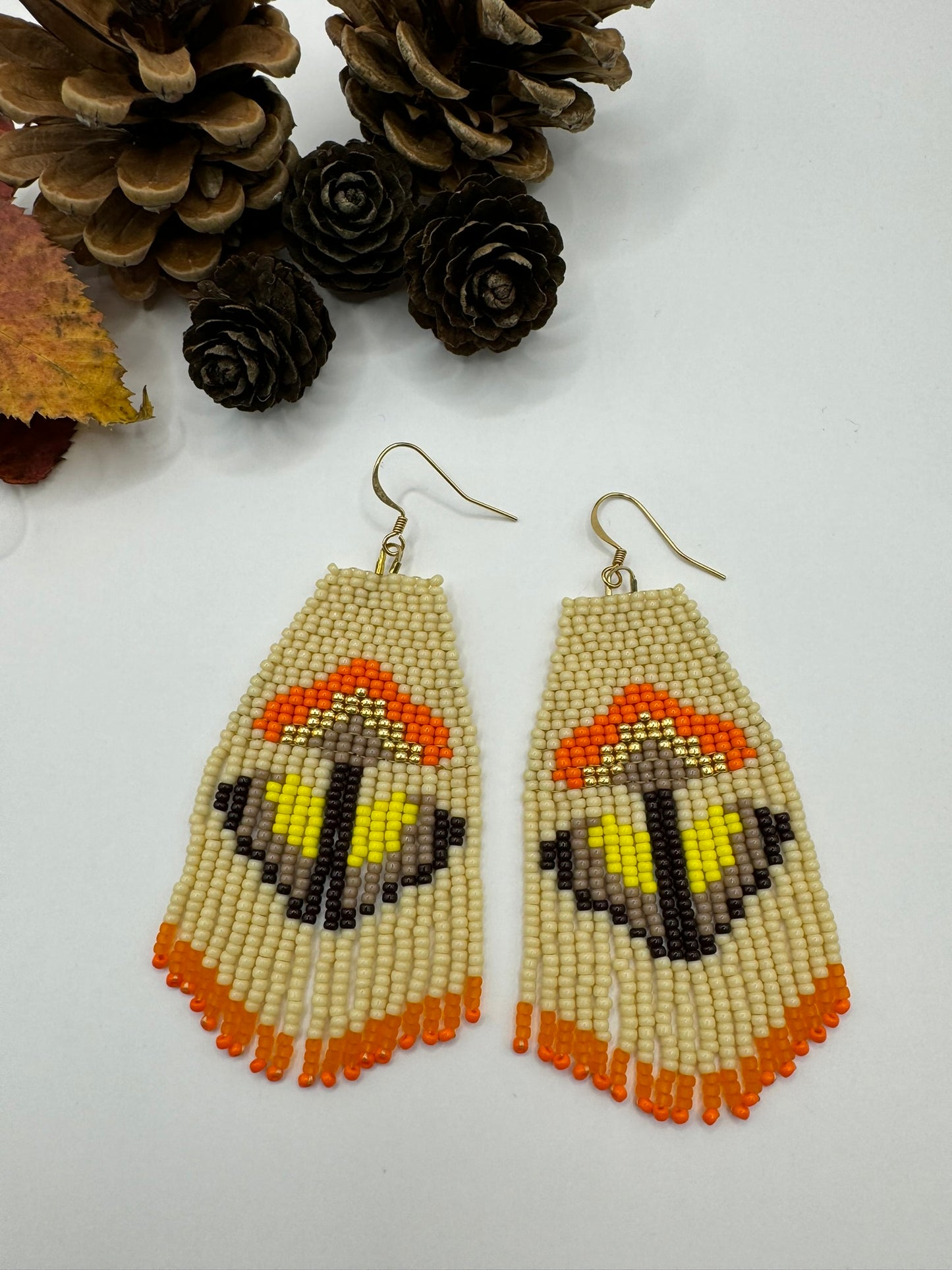 Retro Flora - Orange